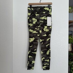 lululemon athletica Women's Camo Leggings - Black & Green
